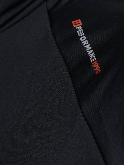 Jack & Jones Running Half Zip Sweat Black - Tröjor & hoodies - Stora hoodies & tröjor - 2XL-14XL