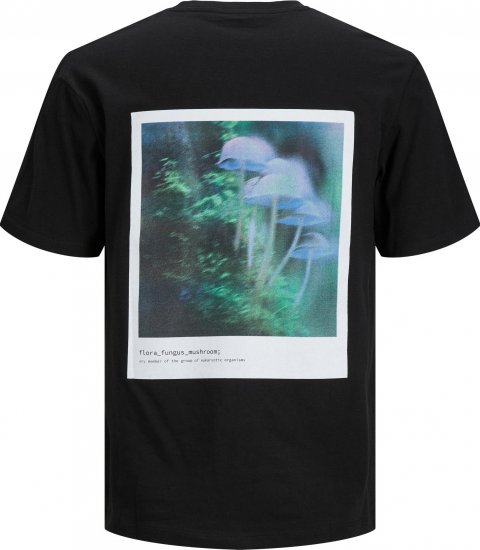 Jack & Jones JCOEDITION BERLIN T-Shirt Black - T-shirts - Stora T-shirts - 2XL-14XL