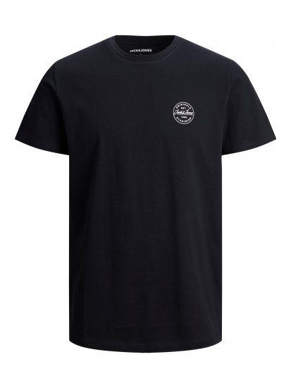 Jack & Jones JJESHARK TEE Black - T-shirts - Stora T-shirts - 2XL-14XL
