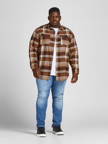 Jack & Jones JPRBLUWOODLAND Checked Shirt - Skjortor - Stora skjortor - 2XL-8XL