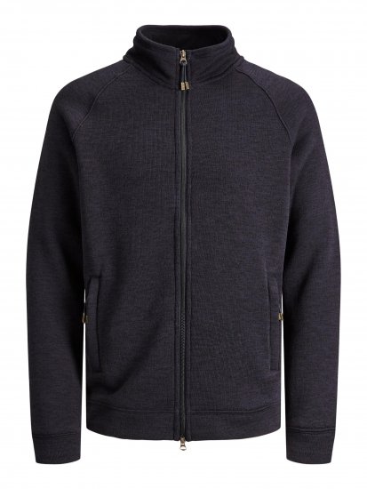 Jack & Jones JPRBLUMARLON Zip Hoodie Dark Purple - Tröjor & hoodies - Stora hoodies & tröjor - 2XL-14XL