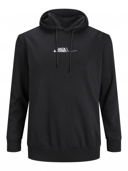 Jack & Jones JPRBLABOOSTER SWEAT Black - Tröjor & hoodies - Stora hoodies & tröjor - 2XL-14XL