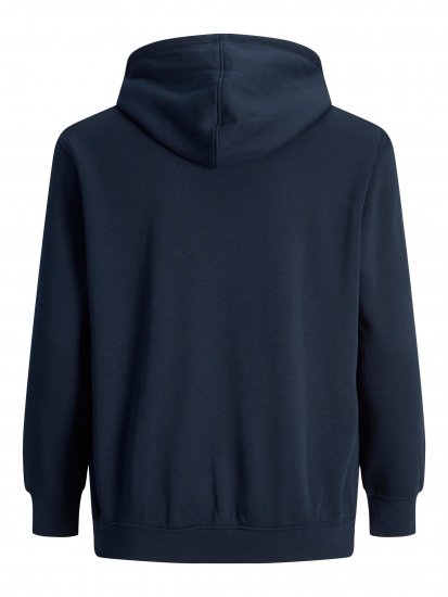 Jack & Jones JPRBLUBOOSTER SWEAT Hoodie Navy - Tröjor & hoodies - Stora hoodies & tröjor - 2XL-14XL