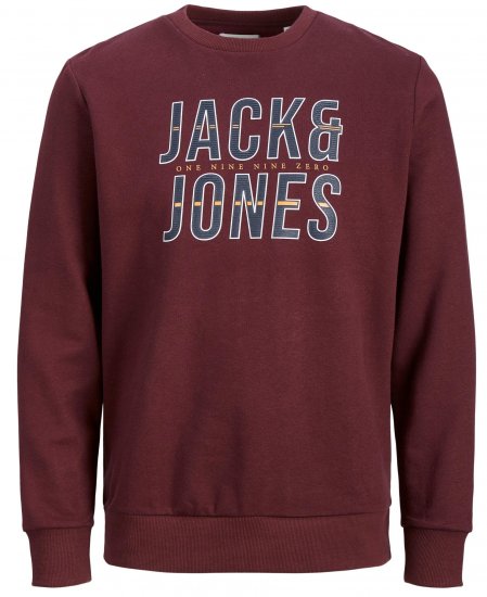 Jack & Jones JJXILO Sweat Port Royale - Tröjor & Hoodies - Stora hoodies & tröjor - 2XL-14XL