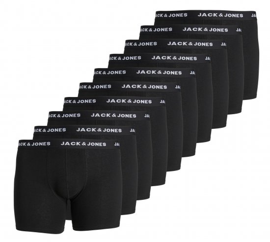 Jack & Jones JACHUEY Boxers 10-pack Black - Underkläder & badkläder - Stora underkläder för män