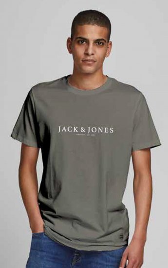 Jack & Jones JPRBLABOOSTER T-shirt Green - T-shirts - Stora T-shirts - 2XL-14XL