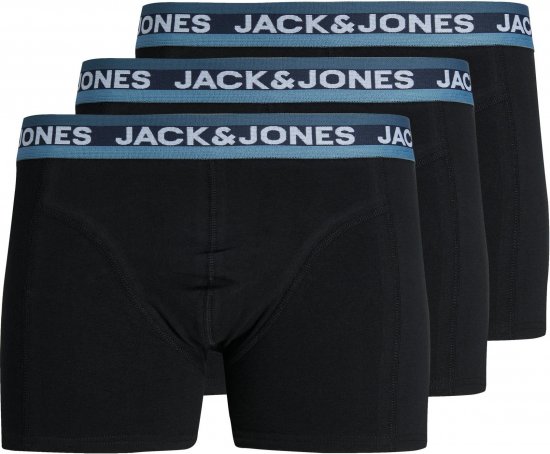 Jack & Jones JACDNA WB TRUNKS 3 PACK Black - Alla kläder - Kläder stora storlekar herr