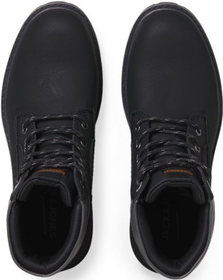 Jack & Jones FINIUS Lace-Up Boots Black - Herrskor 40-52 - 