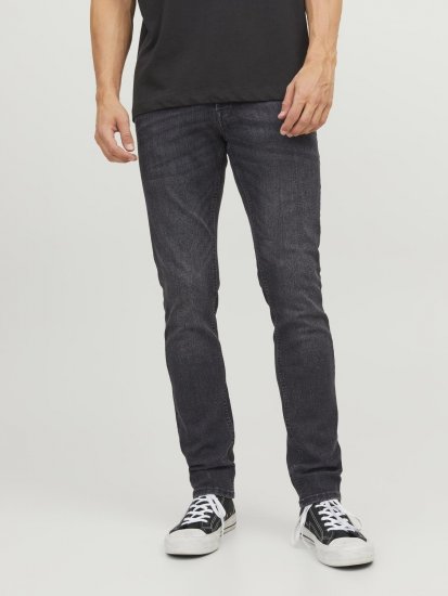 Jack & Jones JJILIAM JJORIGINAL SQ 270 Jeans Black Denim - Jeans & byxor - Stora Jeans och Stora Byxor