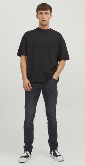 Jack & Jones JJILIAM JJORIGINAL SQ 270 Jeans Black Denim - Jeans & byxor - Stora Jeans och Stora Byxor