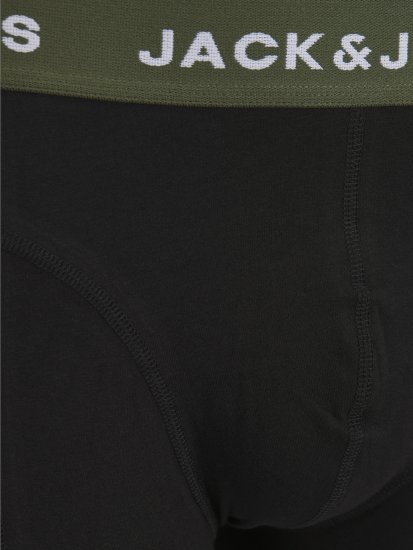 Jack & Jones JACARON Trunks 3-Pack Black - Underkläder & badkläder - Stora underkläder för män