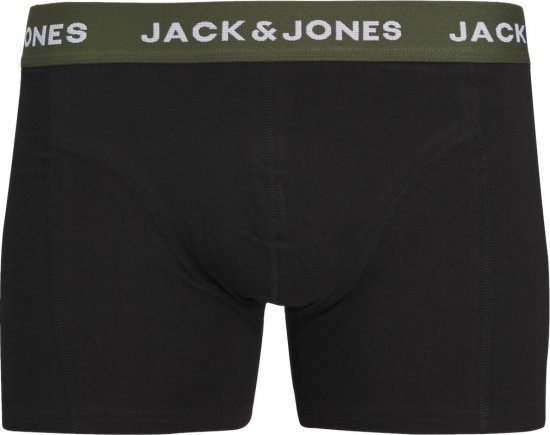 Jack & Jones JACARON Trunks 3-Pack Black - Underkläder & badkläder - Stora underkläder för män