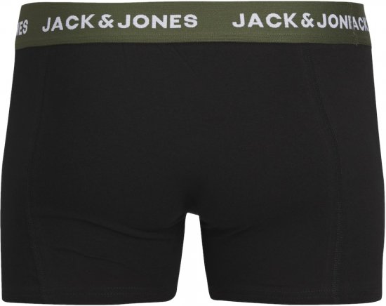 Jack & Jones JACARON Trunks 3-Pack Black - Underkläder & badkläder - Stora underkläder för män