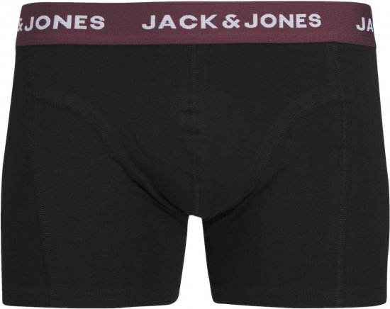 Jack & Jones JACARON Trunks 3-Pack Black - Underkläder & badkläder - Stora underkläder för män