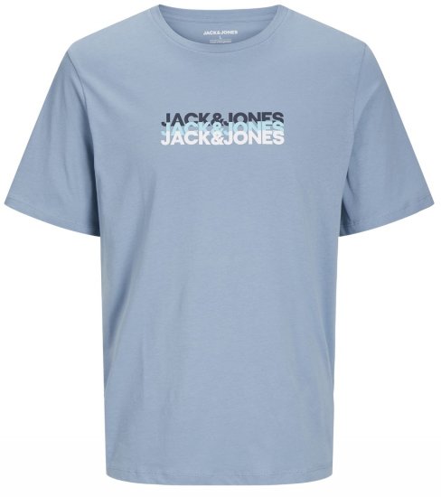 Jack & Jones JJCYBER T-Shirt Mountain Spring - T-shirts - Stora T-shirts - 2XL-14XL