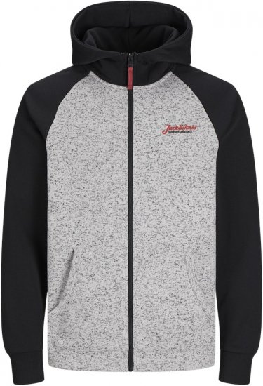Jack & Jones Erik Hoodie Black - Tröjor & hoodies - Stora hoodies & tröjor - 2XL-14XL