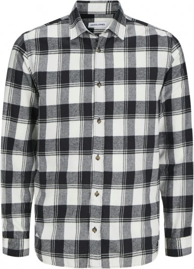 Jack & Jones JJJOSHUA Shirt White - Skjortor - Stora skjortor - 2XL-8XL