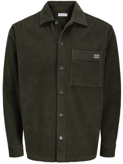 Jack & Jones Corduroy Long Sleeve Overshirt Rosin - Skjortor - Stora skjortor - 2XL-8XL