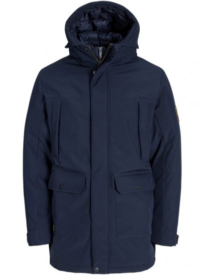 Jack & Jones Finn Softshell Parka Sky Captain - Jackor - Stora jackor - 2XL-12XL