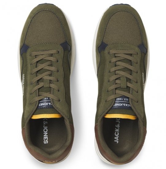Jack & Jones Beech Combo Sneakers Green - Herrskor 40-52 - 