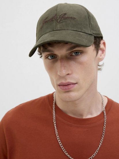 Jack & Jones Base Corduroy Cap Dusty Olive - Accessoarer - 