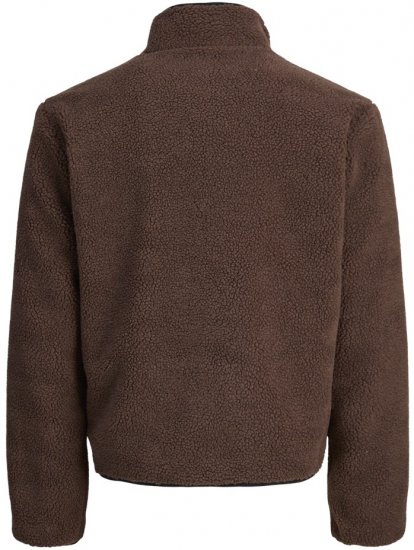 Jack & Jones Norrebro Teddy Jacket Deep Mahogany - Jackor - Stora jackor - 2XL-12XL