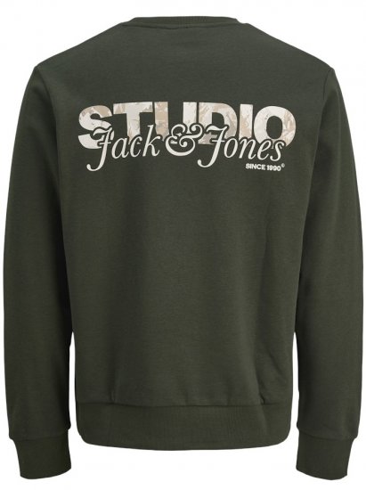Jack & Jones Yuki Back Print Crew Neck Sweatshirt Duffel Bag - Tröjor & hoodies - Stora hoodies & tröjor - 2XL-14XL