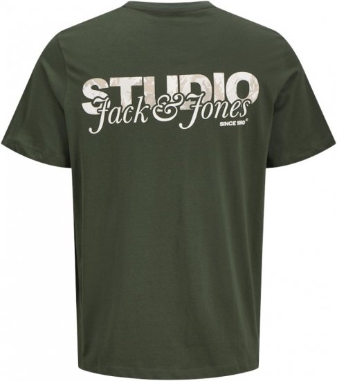 Jack & Jones Yuki Back Print Crew Neck T-Shirt Duffel Bag - T-shirts - Stora T-shirts - 2XL-14XL