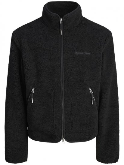 Jack & Jones Norrebro Teddy Jacket Black - Jackor - Stora jackor - 2XL-12XL