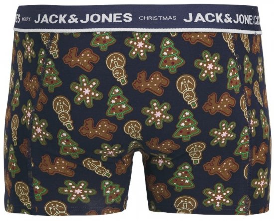 Jack & Jones Gingerbread Trunks 3-Pack Black - Underkläder & badkläder - Stora underkläder för män