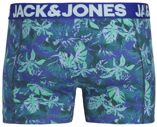  Jack & Jones Tropical Flowers Trunks 5-Pack Blue - Underkläder & badkläder - Stora underkläder för män
