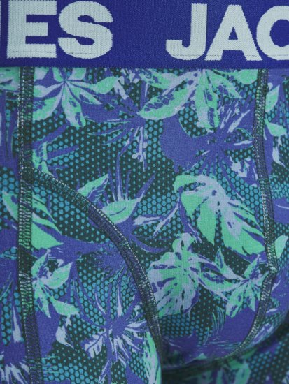  Jack & Jones Tropical Flowers Trunks 5-Pack Blue - Underkläder & badkläder - Stora underkläder för män