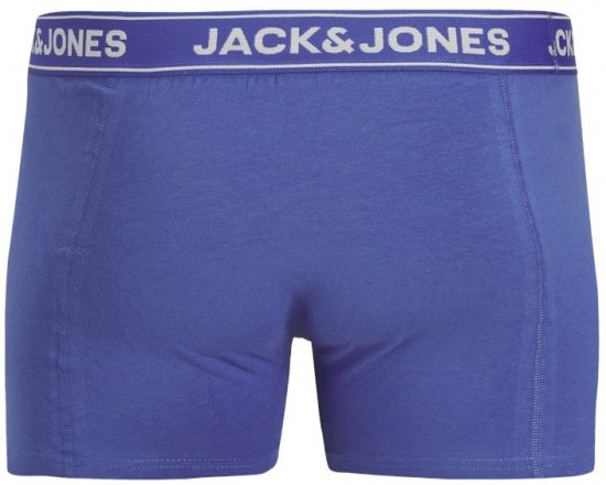 Jack & Jones Black Friday Trunks 3-Pack Blue Black - Underkläder & badkläder - Stora underkläder för män