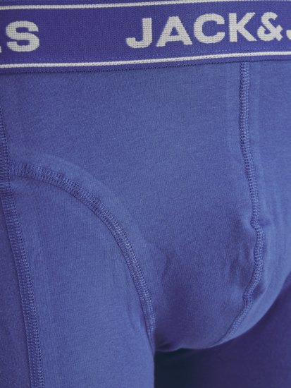 Jack & Jones Black Friday Trunks 3-Pack Blue Black - Underkläder & badkläder - Stora underkläder för män