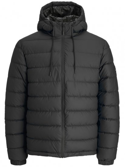 Jack & Jones Point PU Puffer Jacket Black - Jackor - Stora jackor - 2XL-12XL