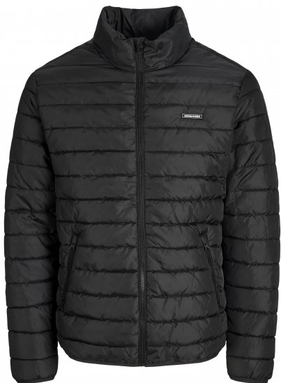 Jack & Jones Elvis Light Puffer Collar Jacket Black - Jackor - Stora jackor - 2XL-12XL