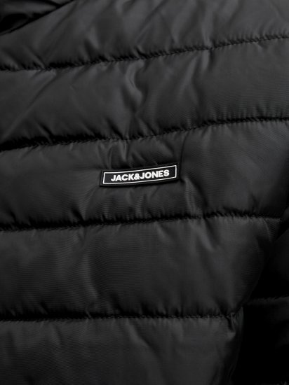 Jack & Jones Elvis Light Puffer Collar Jacket Black - Jackor - Stora jackor - 2XL-12XL
