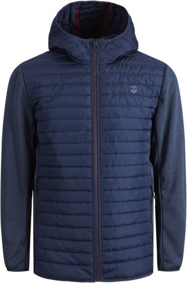 Jack & Jones MULTI QUILTED SET-IN Sleeves Jacket Navy Blazer - Jackor - Stora jackor - 2XL-12XL