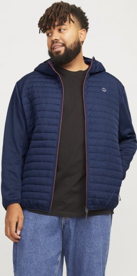 Jack & Jones MULTI QUILTED SET-IN Sleeves Jacket Navy Blazer - Jackor - Stora jackor - 2XL-12XL