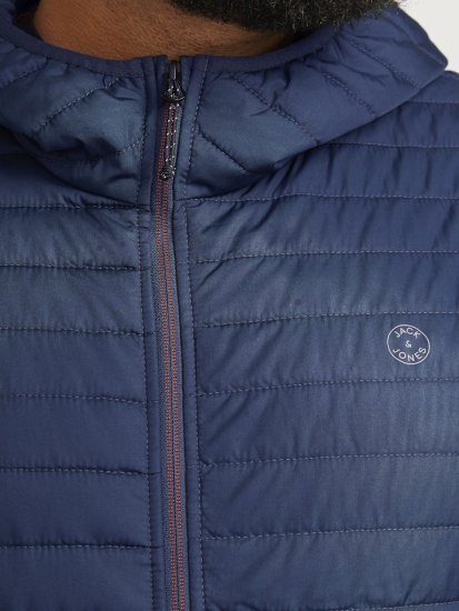 Jack & Jones MULTI QUILTED SET-IN Sleeves Jacket Navy Blazer - Jackor - Stora jackor - 2XL-12XL