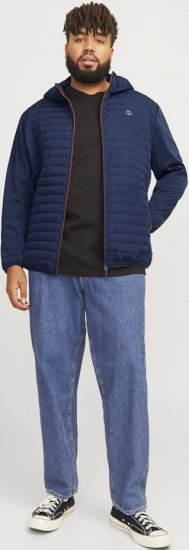 Jack & Jones MULTI QUILTED SET-IN Sleeves Jacket Navy Blazer - Jackor - Stora jackor - 2XL-12XL