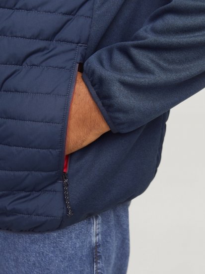 Jack & Jones MULTI QUILTED SET-IN Sleeves Jacket Navy Blazer - Jackor - Stora jackor - 2XL-12XL