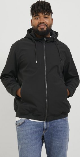 Jack & Jones BASIC Water-Resistant Softshell Jacket Black - Jackor - Stora jackor - 2XL-12XL