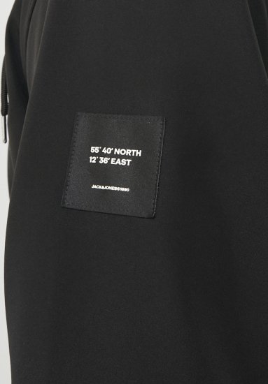 Jack & Jones BASIC Water-Resistant Softshell Jacket Black - Jackor - Stora jackor - 2XL-12XL