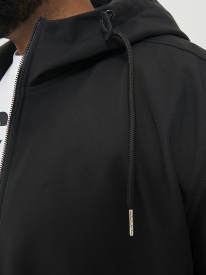 Jack & Jones BASIC Water-Resistant Softshell Jacket Black - Jackor - Stora jackor - 2XL-12XL