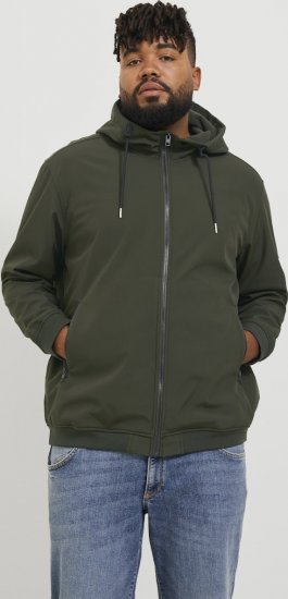 Jack & Jones BASIC Water-Resistant Softshell Jacket Green - Jackor - Stora jackor - 2XL-12XL