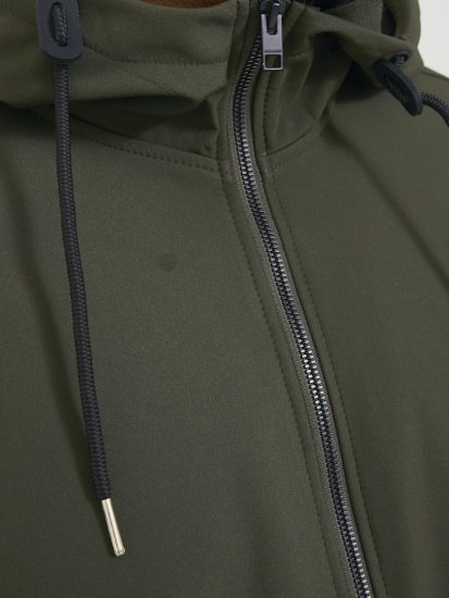 Jack & Jones BASIC Water-Resistant Softshell Jacket Green - Jackor - Stora jackor - 2XL-12XL