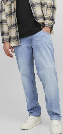Jack & Jones MIKE JORIGINAL SQ 330 Jeans Blue Denim - Jeans & byxor - Stora Jeans och Stora Byxor