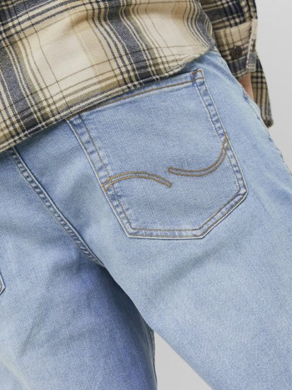 Jack & Jones MIKE JORIGINAL SQ 330 Jeans Blue Denim - Jeans & byxor - Stora Jeans och Stora Byxor