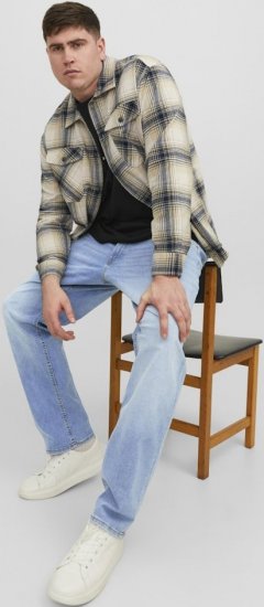 Jack & Jones MIKE JORIGINAL SQ 330 Jeans Blue Denim - Jeans & byxor - Stora Jeans och Stora Byxor